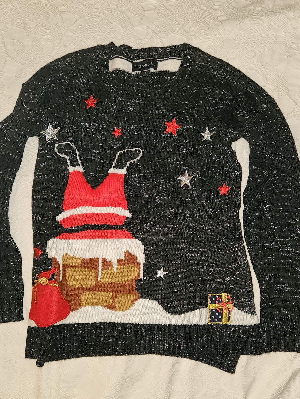 Women's Black Blizzard Bay Sweater